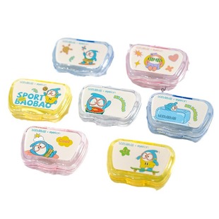 eyekan Kaida contact lens box cartoon beauty pupil box care box companion box double box 8101 wholesale spot