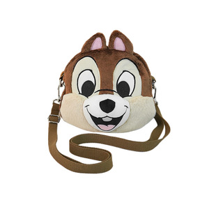 Cross-border Cute Rabbit Fox Crossbody Backpack Cartoon Steele Shoulder Backpack Minnie Canvas Bag in stock Wholesale