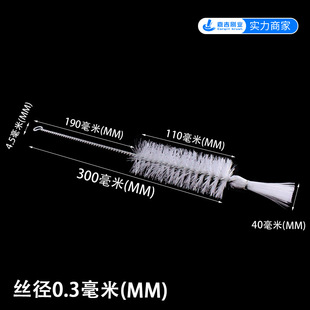 Nylon wire pipe brush large in stock Shenzhen Anhui double warehouse delivery wholesale and retail durable electric drill