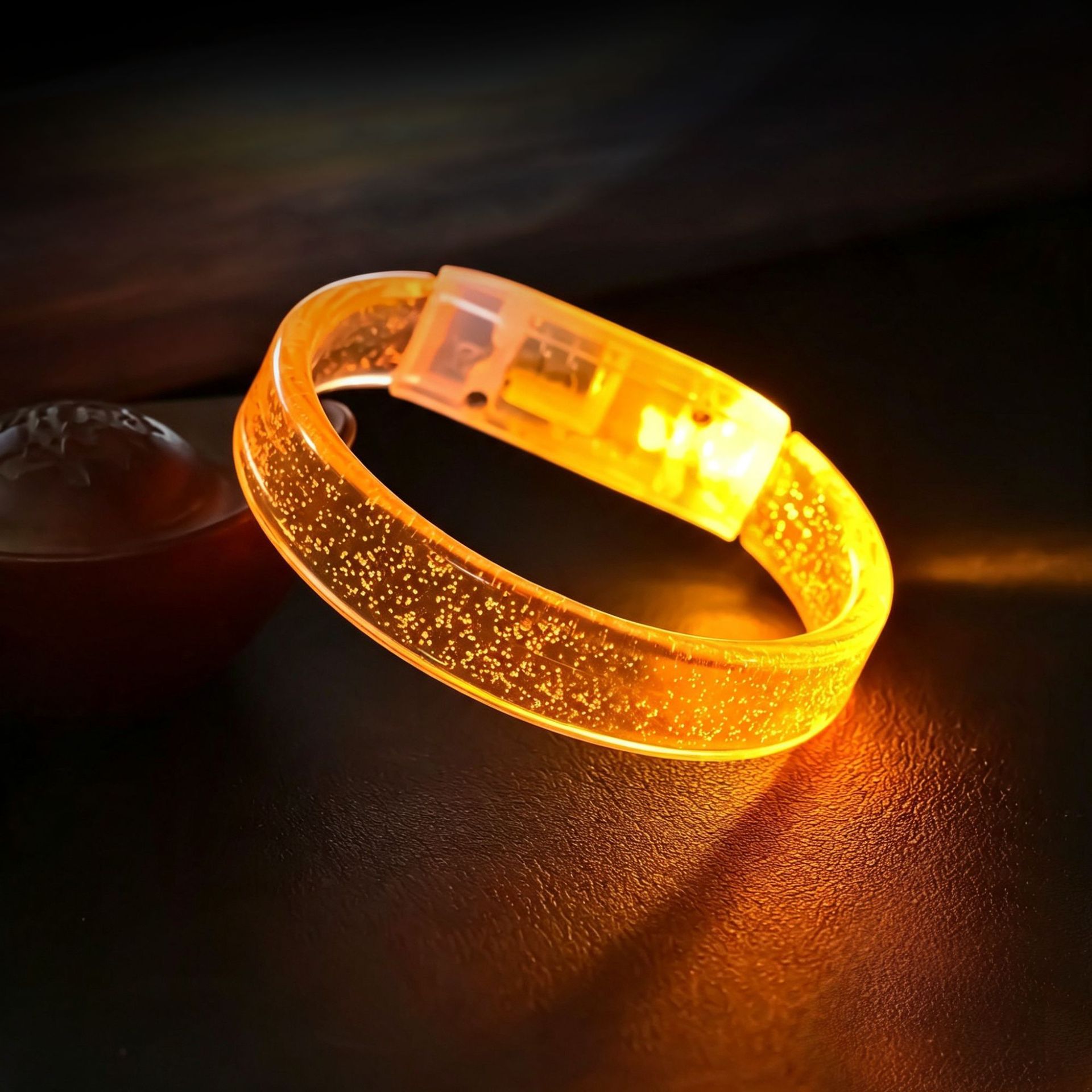 New PS Bubble Flashing Fluorescent LED Light-Up Bracelet for Concerts, School Celebrations, Bar Parties, and Event Atmosphere Support