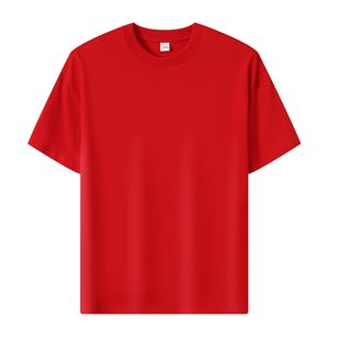 Summer custom T-shirt logo overalls cultural advertising shirt class clothes diy printing work clothes binding cotton short sleeve
