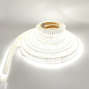 Source manufacturer 110V lamp with 5730 double row 240 lamp camping outdoor lighting injection molding male and female butt joint lamp bar