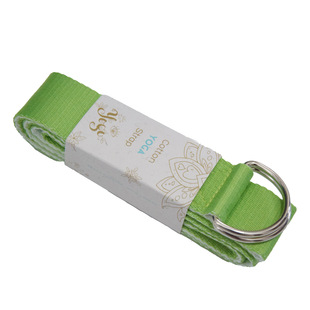 Yoga auxiliary stretch belt open back shoulder neck iyangge Wall rope leg stretch belt non-elastic factory wholesale