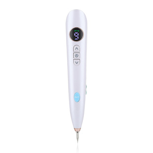 Cross-border usb plug-in household 9-gear Dot mole pen with spotlight beauty mole removal pen