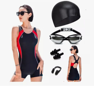 Swimwear Women's 2025 New Belly-Covering Slim Sexy Onset Conservative Internet Celebrity Fairy Fan Student South Korea Ins