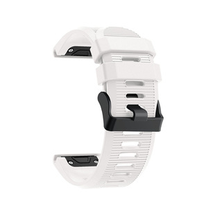 Подходит для Jiaming Garmin Fenix7X/6X/5X Plus черная Пряжка быстросъемный силиконовый ремешок спортивный ремешок