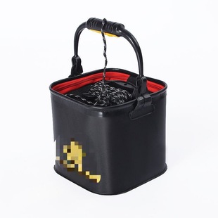 EVA Bucket Folding Bucket with Handle Bucket Outdoor Supplies Portable Bucket Portable Bucket Fish Bucket