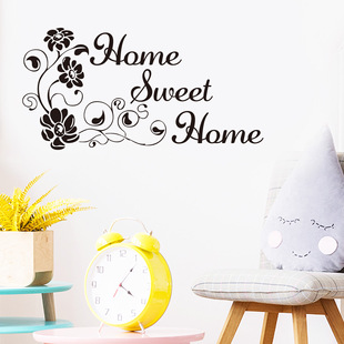 Sweet home лепестки мандалы трансграничные съемные кабинет гостиная спальня дом фон настенная наклейка PH1071