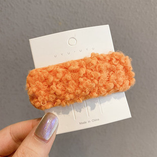 Dilraba, you are my glory. Qiao Jingjing is the same style hair clip, Mao Mao hair clip, lamb hair bb clip, cute headdress