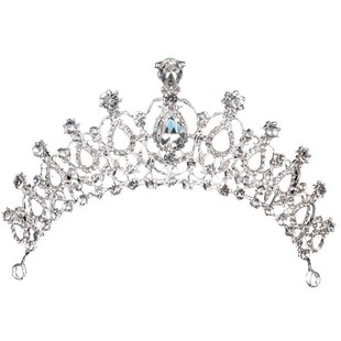 Новые аксессуары для волос Crown сплав инкрустированный стразы кристалл мода свадебные аксессуары для головы свадебные аксессуары для фотографий фабрика прямых продаж