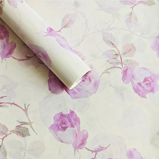 Xiaohua Series Rape Flower Sydney Paper Vintage Oil Painting Style Gift Bag Flower Paper Flower Shop Floriculture Packaging Materials