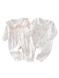 category a cotton baby jumpsuit female baby clothes princess style climbing clothes boneless baby long sleeve baby clothes