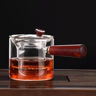Teapot test handle intuition tea maker glass tea set small green orange special teapot electric ceramic stove kettle 600W