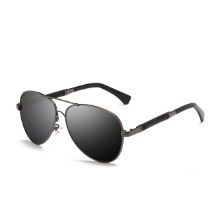 Live Memory Sunglasses Wholesale Metal Color Changing Glasses Fashion Driving Sunglasses Men Polarized Sunglasses