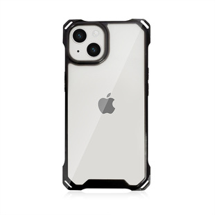 Suitable for IPHONE 678 11 12 13 15PROMAX acrylic TPU four-corner anti-fall cross-border lanyard shell