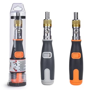 Hot-selling two-way ratchet deformation multi-angle screwdriver set special-shaped screwdriver screwdriver plum blossom Ten comes with batch head