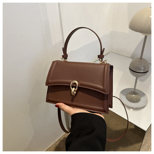 Fashion Casual Commuter Crossbody Bag Fashionable Shoulder Bag Women's Bag 2023 Spring New Retro Simple Shoulder Bag