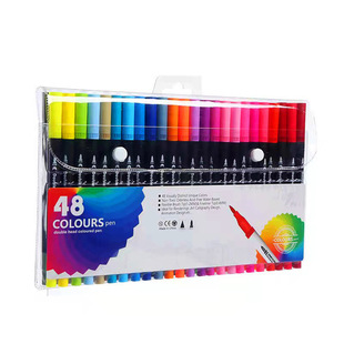 Амазонка 120 Color Офисное изобразительное искусство набор мягкая кисть кисть тонкая линия ручка писать поздравительные открытки DIY водная акварель