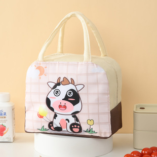 in stock new portable lunch bag cartoon insulation bag aluminum foil lunch bag student lunch bag insulation lunch box bag