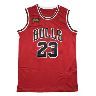 Вышитые быки 98 Финал 23 Джордан Баскетбольный костюм BULLS NBAFINALS basketballjersey