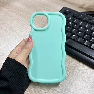 Новый 15Pro для Apple 12/13 Macaron чехол для телефона 14 волнистый 11/XR корпус из материала 7/8 оптовая продажа