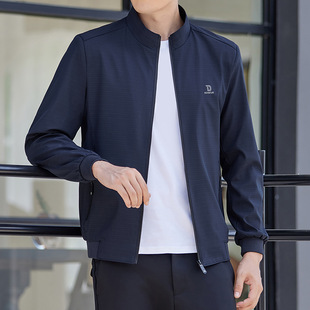Dad coat spring and autumn 2024 new casual jacket spring men's middle-aged and elderly 60-year-old thin upper clothes