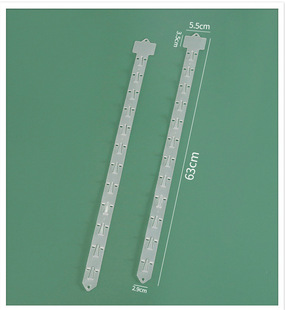 SuPPly Pp Hanging Strips Supermarket Display Advertising Hanging Strips Promotional Supermarket Pp New Environmentally Friendly Material Plastic Hook Strips