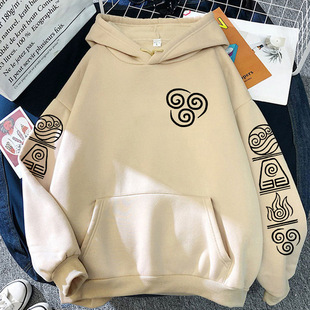 Harajuku Anime Avatar The Last Airbender Printed Hoodies Aut