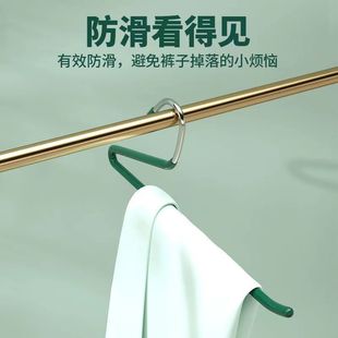 Goose-shaped Pants Rack Pants Clip Household Pants Hanging Hanger Special Pants Rack Wardrobe Built-in Z-shaped Pants Hanging Non-slip Seamless
