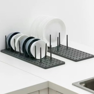 Kitchen Storage Rack Bowl Storage Rack Countertop Bowl Plate Drain Rack Pot Rack Pot Rack Pot Rack Bowl and Dish Rack