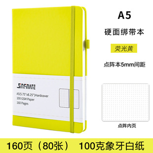 Bullet Point Notebook Amazon A5 Strap Business Notebook Student Hand Account Notepad Spot Customization
