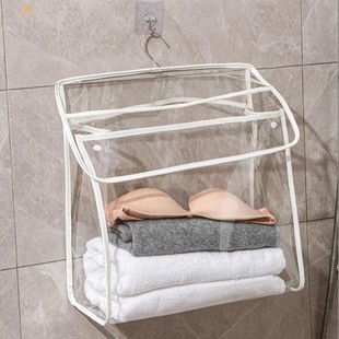 Wall Hanging Bathroom Waterproof Hanging Bag Dormitory Storage Bag Bathroom Bath Shower Clothes Storage Bag