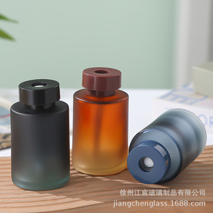 Gradient Color Aromatherapy Bottle High-grade Color Aromatherapy Bottle Cross-border 120ml Rattan Dried Flower Aromatherapy Bottle