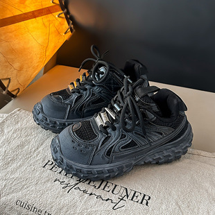 Children's Spring and Autumn Trendy Color-polished Torre Shoes Men's Shoes Durian Sole Mesh Breathable sneaker Women's Shoes Casual Shoes