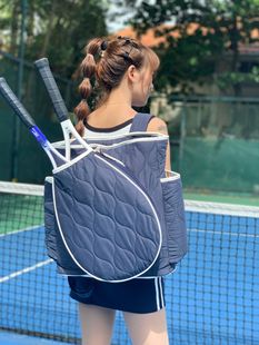 Spot fashion diving material waterproof men's and women's dry and wet separation sports bag gym bag Peak ball bag tennis racket bag