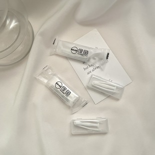 Like fish transparent color simple portable contact lens case beauty contact lens clip stick tweezers combination as2028