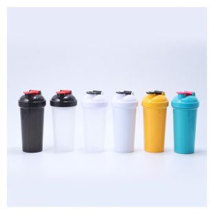 Factory direct supply new shake Cup 700ml protein powder milkshake cup fitness sports gift Cup with scale stirring