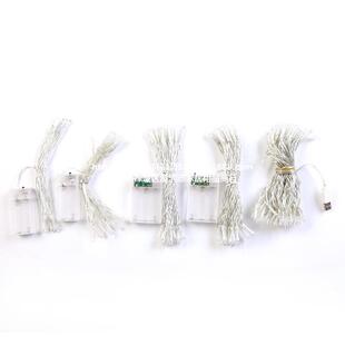 LED Flashing Light String Battery Light String Outdoor Christmas Small Lantern Holiday Wedding Decorative Light Starry Sky Light String