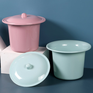 Spittoon Thickened Plastic Children's Potty Urinal Pot Toilet with Lid Adult Urinal Toilet Removable Toilet
