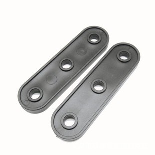 Tent line adjustment piece black plastic three-hole adjustment piece 5cm three-hole buckle 3.8cm wind rope buckle tent solid