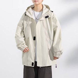 Couple's Rush Clothes 2024 Summer New Arrival Men's All-Match Fashionable Jacket Men's Outdoor Sports Windproof Jacket