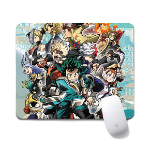 Аниме My Hero Academy Frozen коврик для мыши 20X24CM Квадратный коврик для мыши коврик для игры