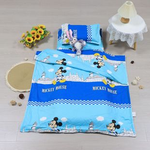 Kindergarten Quilt Three-piece Set with Core Cotton Quilt Six-piece Set Four Seasons Universal Children's Nap Bedding