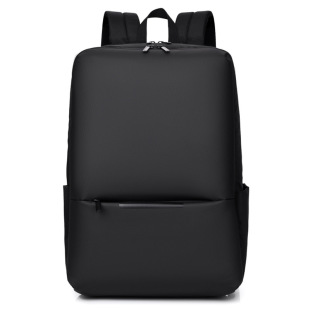 New Business Waterproof Simple Laptop Men's Backpack Outdoor Large Capacity Backpack Female Student Schoolbag