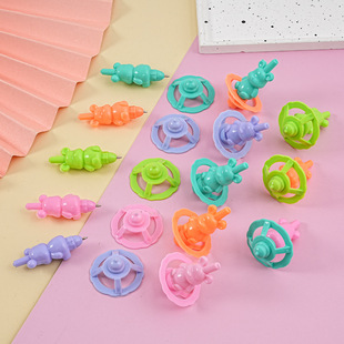 Bear Spinning Top Toy Pen Children's Small Toys Student Activity Prizes Kindergarten Children's Award Gifts