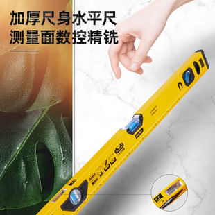 Deli (deli)DL290230 Level High Precision Household Flat Water Gauge Strong Magnetic Aluminum Alloy Ruler