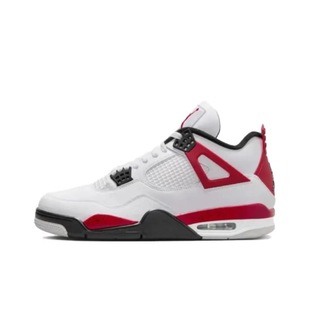 Чистая оригинальная AJ4 электрическая мама черная кошка полуночи синий белый цемент белый парус университет синий пламя большая парижская серая мышь мужская и женская обувь