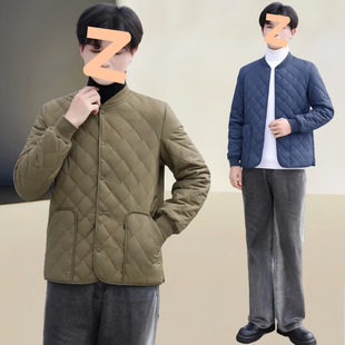 Autumn and winter stand collar cotton-padded jacket wear base small cotton-padded jacket fleece-lined light fashion warm students wear winter jacket cotton-padded jacket