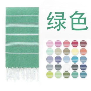 in stock foreign trade cross-border Amazon Turkey non-stained sand tassel beach towel adult bath towel cotton quick-drying shawl