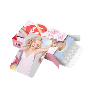 Cross-border 124 Laser Card ROSE Album ROSIE Flash Card Park Caiying Photo Card Self-printed LOMO Card Sticker